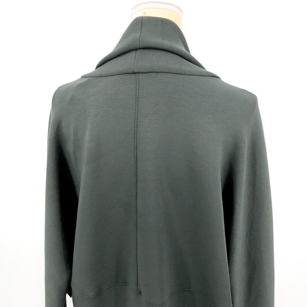 SPANX Womens Air Essentials Cocoon Cardigan Sweater XS Small Green Dark Palm NWT - Picture 9 of 13